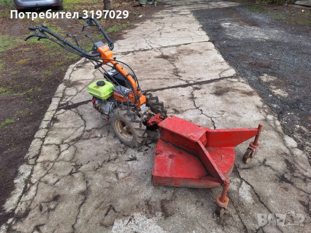 Косачка роторна Goldoni 9 к.с. мотоблок, снимка 4 - Градинска техника - 52877428