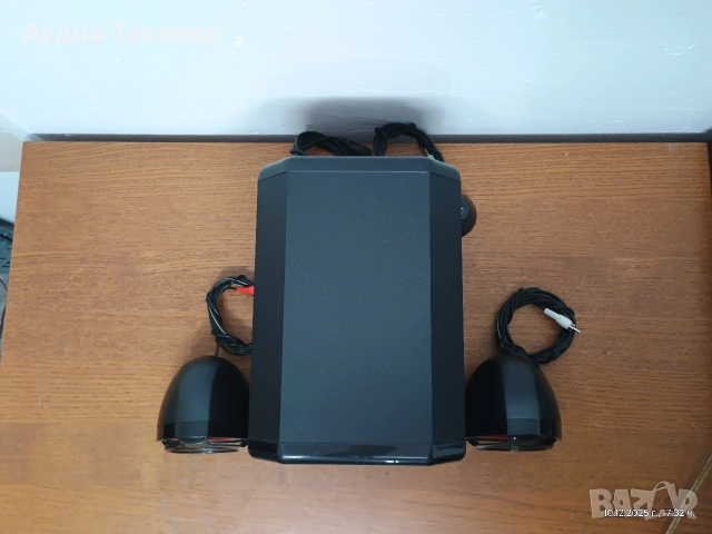 Аудио система 2.1 буферче с колонки PHILIPS. Изпращам видео. , снимка 14 - Аудиосистеми - 52730530