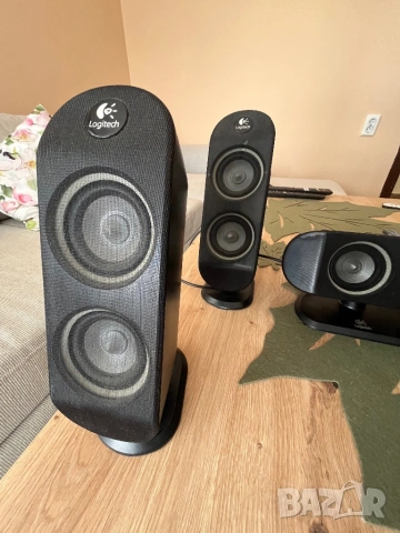 Тонколони 5.1 Logitech X-530, снимка 2 - Тонколони - 53420363