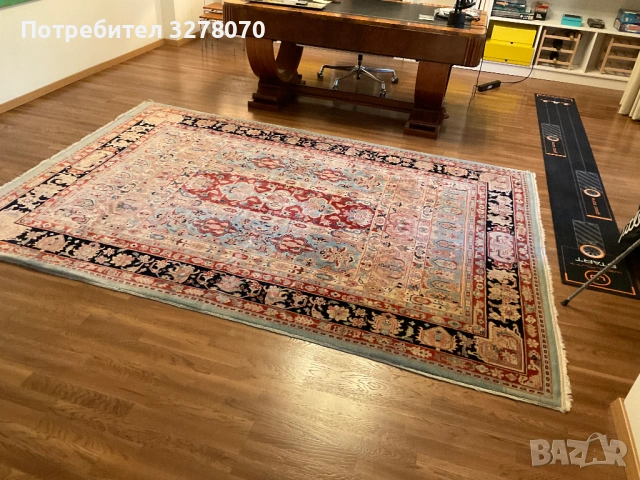 Ръчно изработен ретро килим , снимка 3 - Антикварни и старинни предмети - 54227503