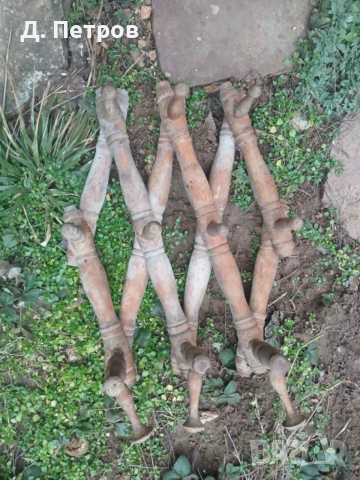 Стара дървена закачалка, снимка 4 - Антикварни и старинни предмети - 53435028