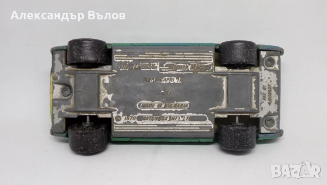 Мачбокс Коиличкa Ford Capri II Matchbox Bulgaria Българска Форд Капри Зелен, снимка 11 - Колекции - 51582998