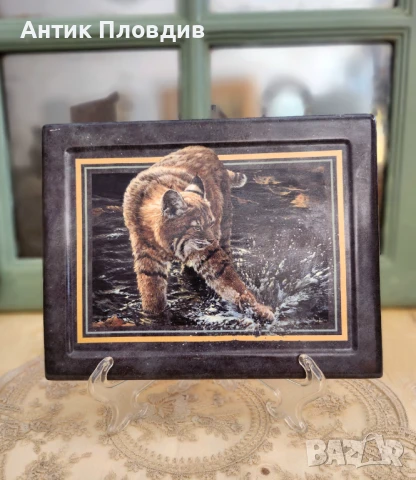 Керамична чиния „Gold Rush“ – John Seerey-Lester, The Bradford Exchange (1999)