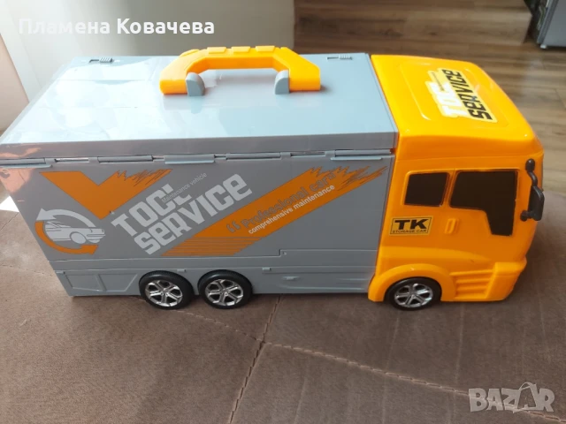 Детски мобилен автосервиз-камион, снимка 2 - Коли, камиони, мотори, писти - 50746204