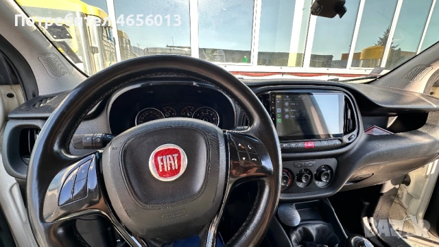 Фиат Добло 1.4бензин /метан Хладилен!!, снимка 8 - Автомобили и джипове - 53604717