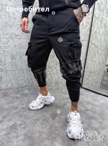 Мъжки спортен екип със джобове и ципове, снимка 2 - Спортни дрехи, екипи - 52939915