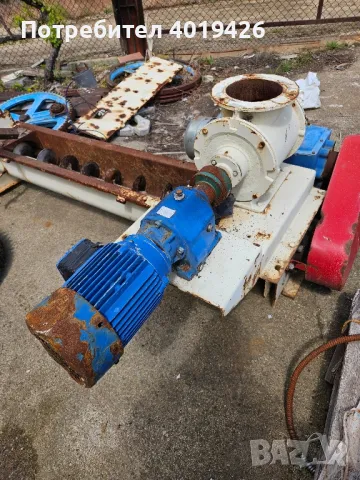 шнек с редуктор и подаваща клапа, снимка 8 - Други машини и части - 50061409
