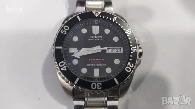 Часовник Citizen diver автоматичен 200м, снимка 2 - Мъжки - 47357074