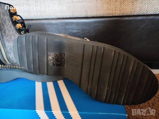 Орг.боти MICHAEL KORS естествена кожа - 36 номер!, снимка 8 - Дамски боти - 52443104