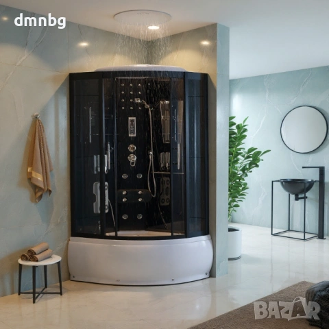Хидромасажна душ кабина DMN Сиена , 120x120x215 см, снимка 3 - Душ кабини и вани - 50574678