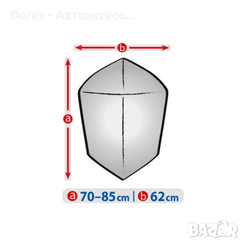Покривало за Барбекю Kegel M Кръгло и XL овал, снимка 4 - Аксесоари и консумативи - 53652605
