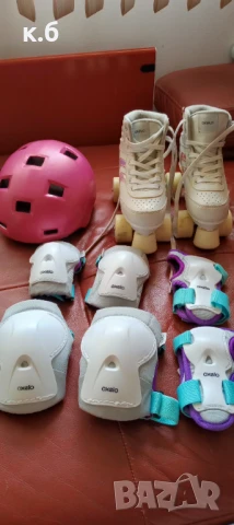 Ролкови кънки, каска и наколенки!, снимка 2 - Ролери, кънки - 50987378