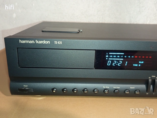 Касетен дек Harman/Kardon TD420, снимка 4 - Декове - 53952801