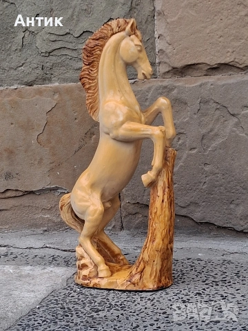 Красива Фигура Статуетка Кон, снимка 5 - Други ценни предмети - 54150219