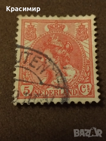 Пощенска марка Нидерландия., снимка 6 - Филателия - 52216823