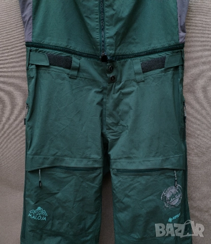 Maloja bibs 28К #L панталони за ски сноуборд фрирайд пантене туризъм, снимка 14 - Зимни спортове - 52873020