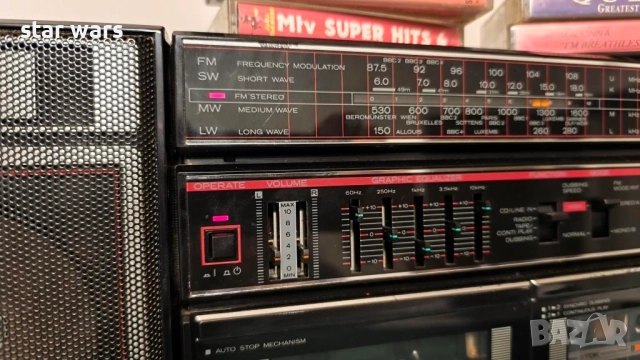 Касетофон Hitachi TRK-W540E. Перфектен., снимка 6 - Ресийвъри, усилватели, смесителни пултове - 52028803