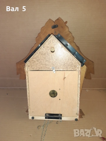 Стенен часовник с кукувица МАЯК - РЯДЪК , ДЪРВЕН, снимка 7 - Антикварни и старинни предмети - 53813719