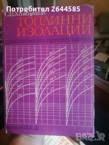 Топлинни изолации, снимка 1 - Специализирана литература - 47042674