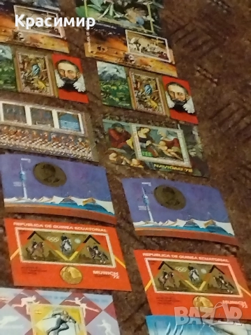 Пощенски марки Екваториална Гвинея 1972 ., снимка 8 - Филателия - 51527482