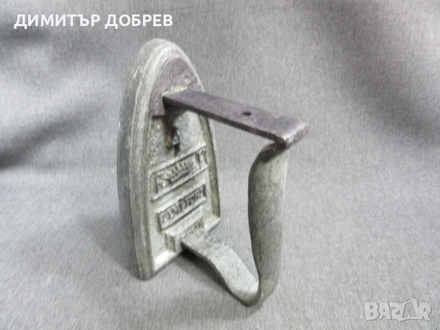 СТАРА РЕТРО АНТИКВАРНА ЧУГУНЕНА ЮТИЯ COMFORT NO 4 , снимка 6 - Антикварни и старинни предмети - 54158798