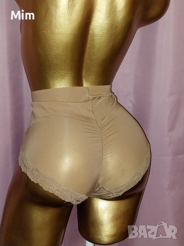 М Моделираща бикина с висока талия в телесен цвят , снимка 5 - Бельо - 52487599