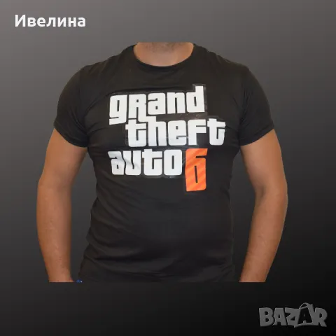 Тениска Grand Theft Auto 6 , снимка 1 - Тениски - 47529167