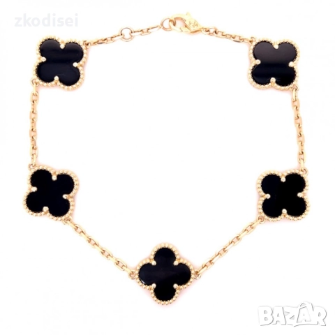 Златна мъжка гривна Van Cleef 10,05гр. 20,8см. 14кр. проба:585 модел:33694-2