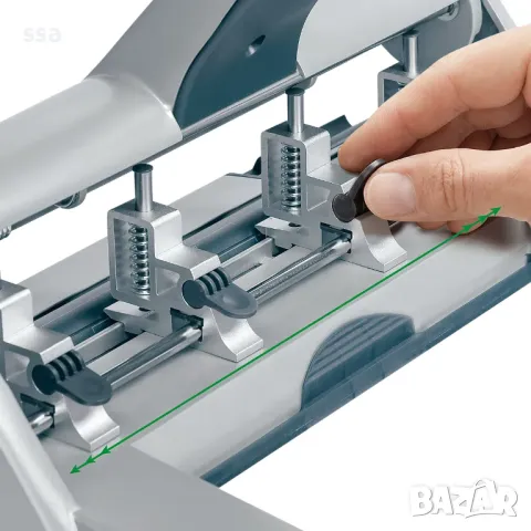 Перфоратор Leitz AKTO 5114 с променлива 2/4/6 дупки до 30 листа, снимка 4 - Друго - 49238588