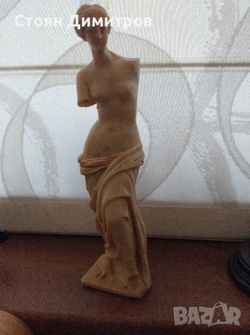 Страхотна изработка на Венера Милотска от Тунис 25см височина, тегло 540гр,камък, снимка 4 - Антикварни и старинни предмети - 53735023