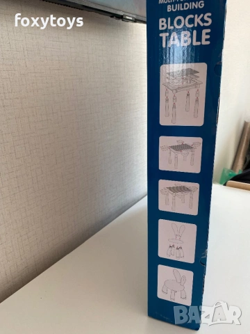 Комплект масичка, конструктор и столче - динозавър, снимка 5 - Конструктори - 53564609