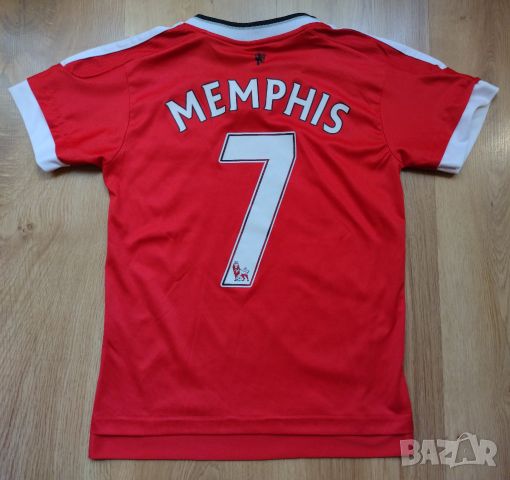 Manchester United / #7 Memphis - детска футболна тениска, снимка 1 - Детски тениски и потници - 46813022