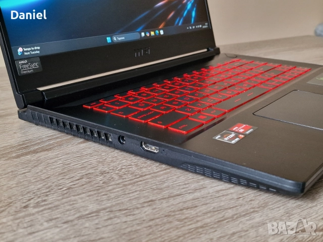 MSI Bravo 15 R5 4600H/RX 5500M/16GB RAM/512GB SSD, снимка 5 - Лаптопи за игри - 52189445