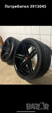 Джанти с гуми 22” цола за Audi RS6, Mercedes, Bmw, Porsche, снимка 1 - Гуми и джанти - 49456659