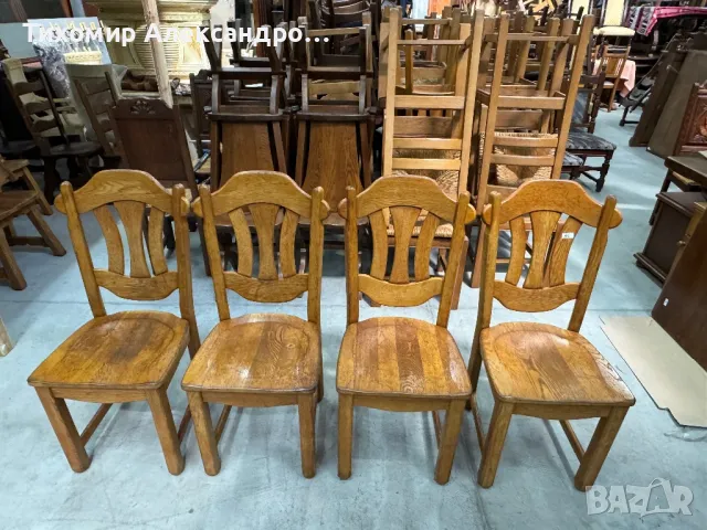 Комплект трапезни столове, снимка 3 - Столове - 49642070