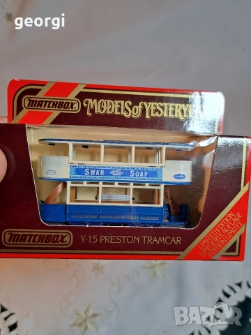 колекционерска количка Matchbox автобус М1, снимка 2 - Колекции - 52983440