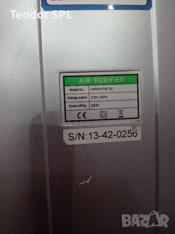 пречиствател и йонизатор за въздух, снимка 4 - Овлажнители и пречистватели за въздух - 46434681