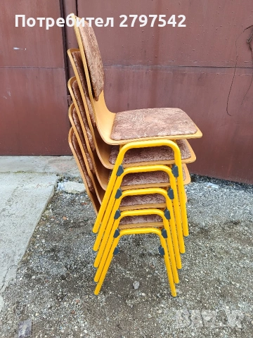 Стифиращи столове А148, снимка 4 - Столове - 53696389