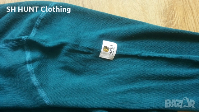 JANUS Thermo Underwear 100% Merino Wool размер L термо блуза 100% Мерино вълна - 1934, снимка 6 - Екипировка - 53192452