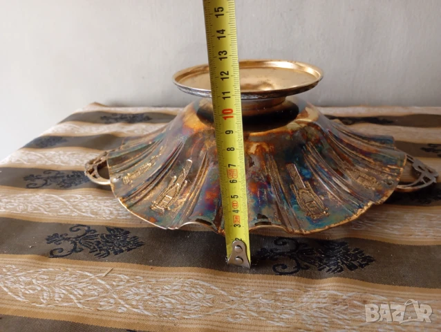 Купа,фруктиера арт деко, снимка 4 - Други ценни предмети - 50934461