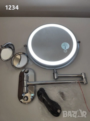 Лед козметично огледало, снимка 2 - Огледала - 53950737