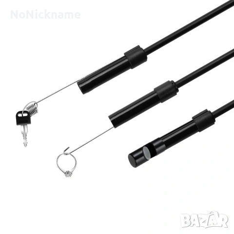 Ендоскоп с Твърд Кабел Водоустойчив Бороскоп Камера USB OTG 5.5mm 2м Hard cable, снимка 6 - Камери - 48530534