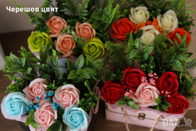 Сапунени рози, цветя, букети, снимка 16 - Стайни растения - 45004839
