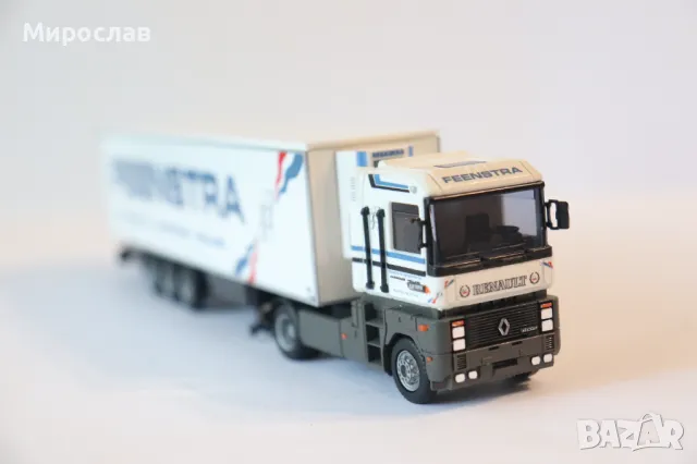 AMW H0 1/87 RENAULT MAGNUМ TIR ВЛЕКАЧ КАМИОН МОДЕЛ ТИР, снимка 8 - Колекции - 50124675