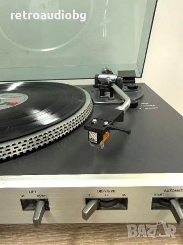 🔈Ретро грамофон ITT 8012 - direct drive 🔈, снимка 4 - Грамофони - 54090850