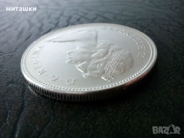 1 долар 1965 година Канада сребро, снимка 6 - Нумизматика и бонистика - 49243999