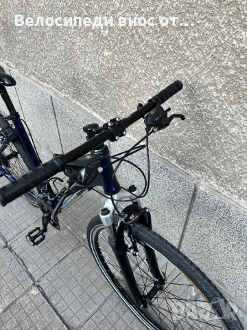 Алуминиев велосипед 28 цола 24 скорости преден амортисьор много запазено внос от Австрия , снимка 5 - Велосипеди - 54177715
