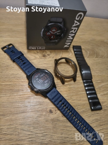 Garmin Fēnix 5 Plus Sapphire Edition (Пълен Комплект + Бонуси), снимка 8 - Смарт часовници - 52593818