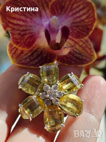 Уникално красив сребърен пръстен, снимка 2 - Пръстени - 52223273