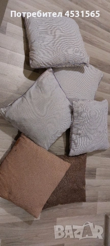 Възглавнички размер 40/40см. 6 бр., снимка 2 - Възглавници - 53426126